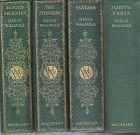 Set Of Four Novels By Hugh Walpole **4 VOLUME SET**