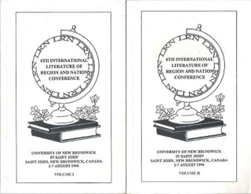 6th International Literature Of Region & Nation Conference **2 VOLUMES**