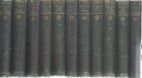 Waverley Novels 25 Volume Set 1-25 complete Authors Edition 1873