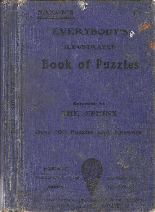 Everybody`s Illustrated Book of Puzzles  Edited By: The Sphinx