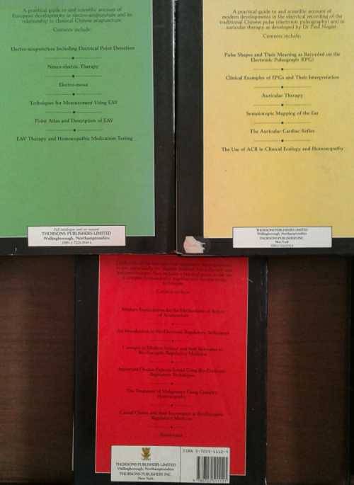 Modern Techniques of Acupuncture, scientific guide to Electro-Acupunture in 3 vols by Julian Kenyon