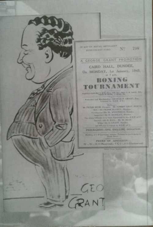 George `Lucky` Grant,  Dundee`s ` Mr Boxing ` by Norman Watson