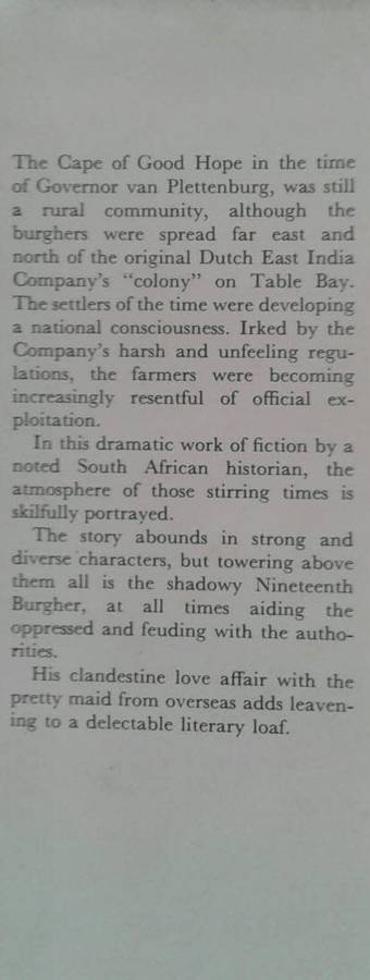 The Nineteenth Burgher by Mary Phillips
