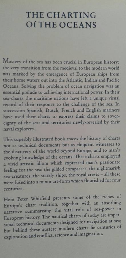 The Chartering of the Oceans Ten Centuries of Maritime Maps by Peter Whitfield
