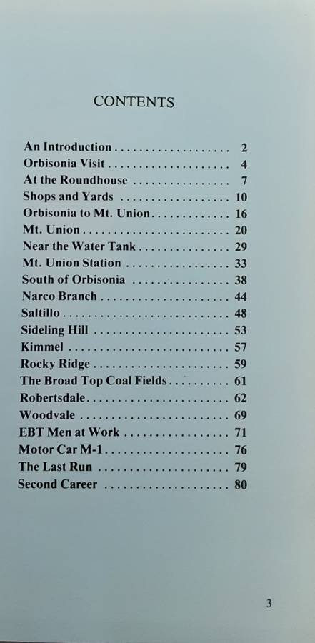 East Broad Top To The Mines and Back by Ross Grenard