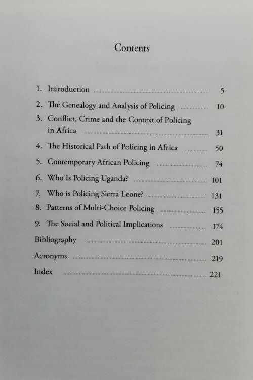 Multi-Choice Policing in Africa by Bruce Baker