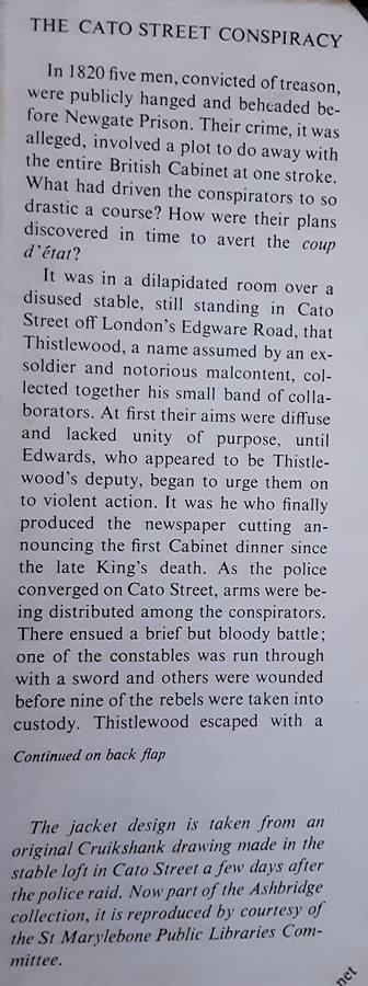 The Cato Street Conspiracy by John Stanhope