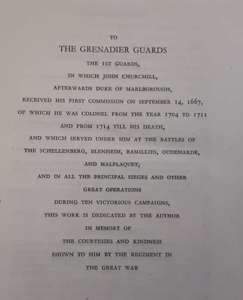 Marlborough, His Life and Terms by The Right Honourable Winston S Churchill in 2 voloumes