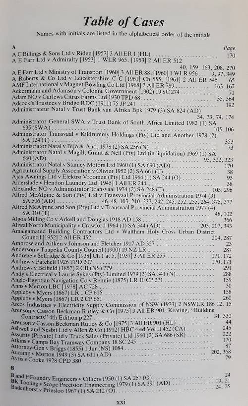 Engineering and Construction Law by P C Loots