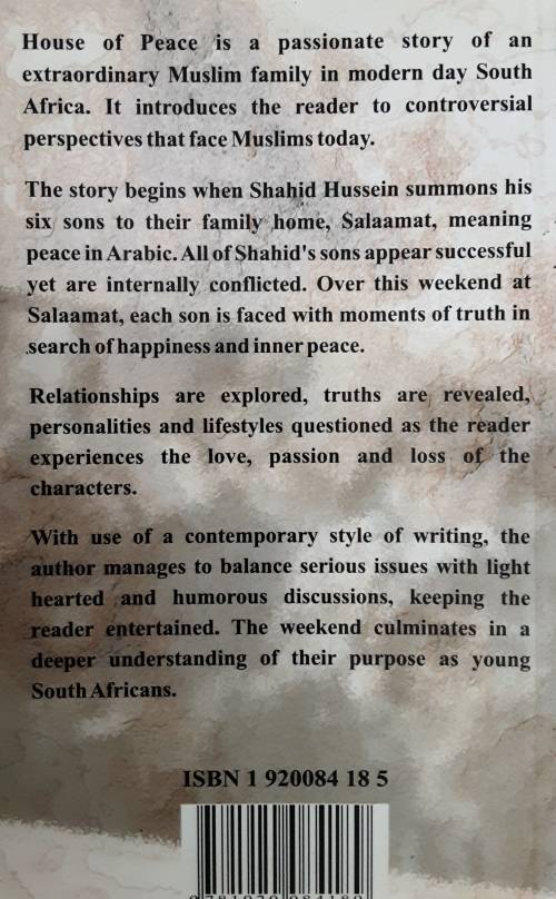 House of Peace A Family`s Story by Nazia Peer