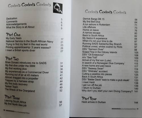 Memories of A Commercial Diver 1974-2008 by Neville Bransby **SIGNED COPY**