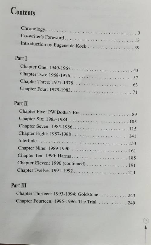 A Long Night's Damage Working The Apartheid State by Eugene De Kock as told to Jeremy Gordin