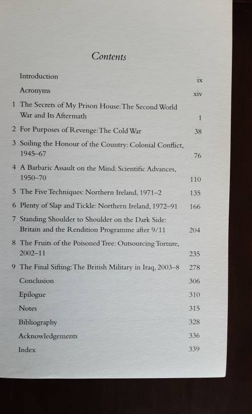 Cruel Britannia, A Secret History of Torture by Ian Cobain