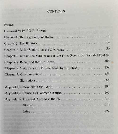 South African Radar in World War II by Peter Brain **SIGNED COPY**