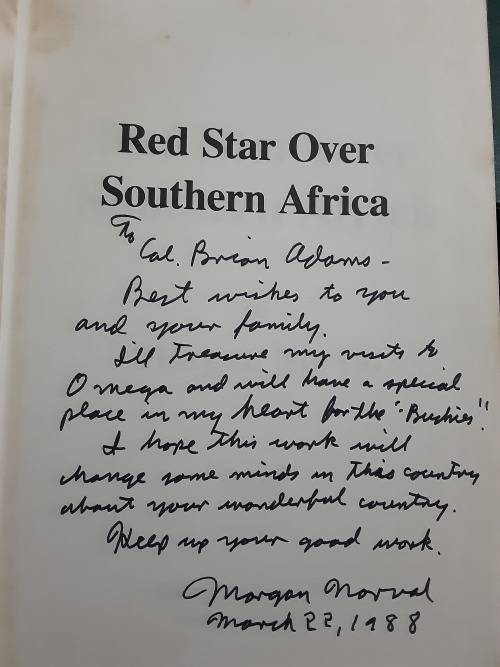 Red Star Over Southern Africa By Morgan Norval **SIGNED COPY**
