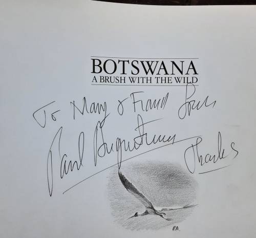Botswana A Brush With The Wild by Paul Augustinus **SIGNED COPY**