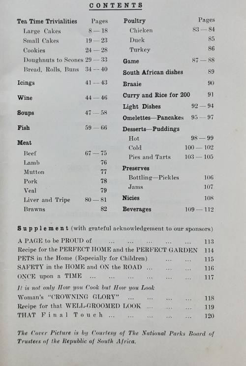 The Blesbok Recipe Book, Appetizers Whims Fancies