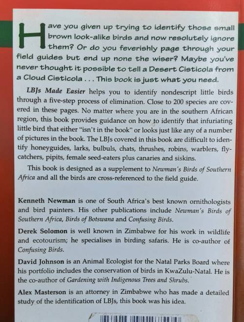 LBJs Little Brown Jobs Made Easier by Kenneth Newman etal