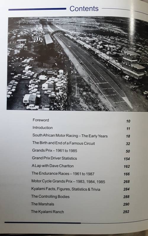 Kyalami, A Reflection on the History of the Original Circuit 1861-1987 by Andre Loubser