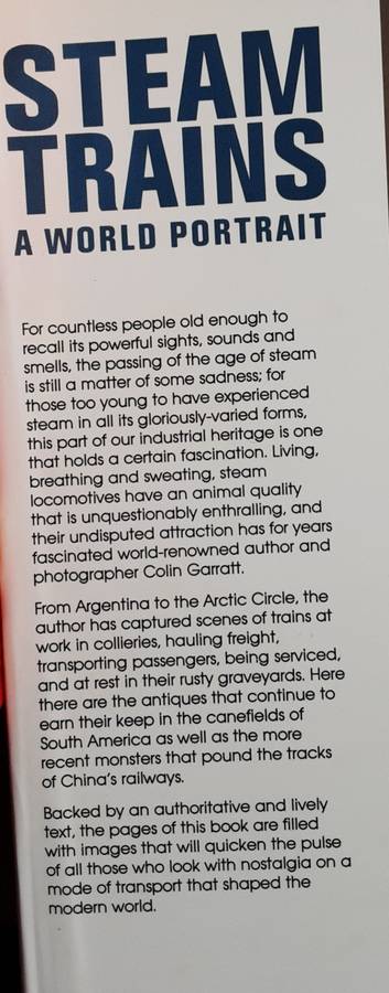 Steam Trains A World Portrait by Colin Garratt