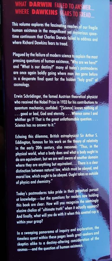 Cosmos, Creator and Human Destiny, Answering Darwin, Dawkins and the New Athiests by D Hunt