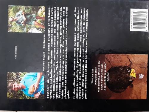 The Southern African Tortoise Book by Richard C Boycott and Ortwin Borquin **SIGNED COPY**
