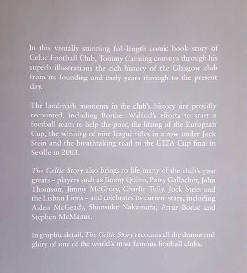 The Celtic Story  The Will to Win by Allan Canning **Graphic edition**