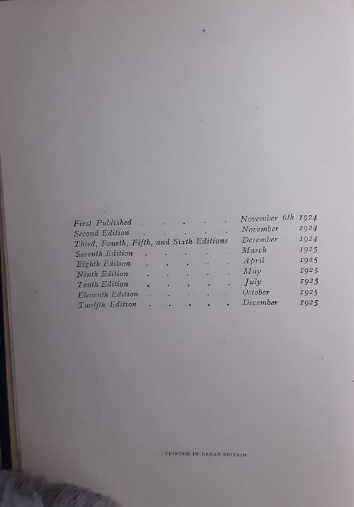 When We Were Very Young by A A Milne with Decoration by Ernest Shepard 1925