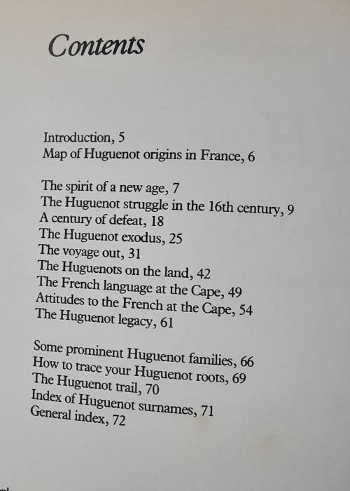 The Huguenot Heritage The Story of the Huguenots at the Cape by Bryer and Theron