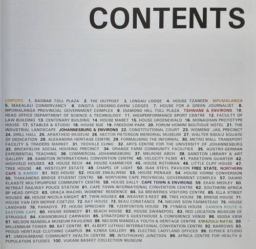 10 Years + 100 Buildings Architecture in a Democratic South Africa edited by Ora Joubert