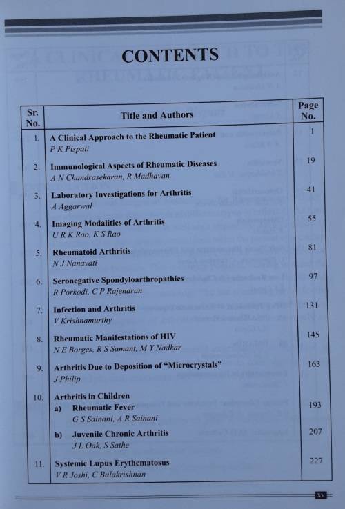 Manual of Rheumatology by Pispati, Borges and Uppal