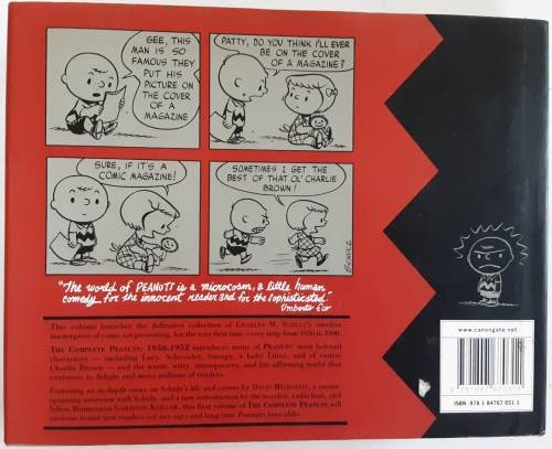 The Complete Peanuts, The Definitive Collection of Charles M Schulz 4 Volumes 1950 to 1958