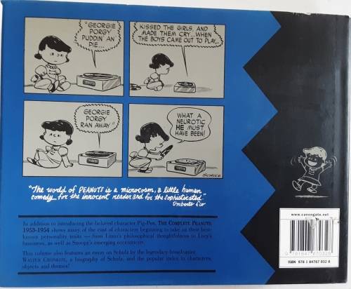 The Complete Peanuts, The Definitive Collection of Charles M Schulz 4 Volumes 1950 to 1958