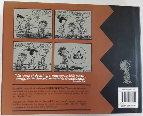 The Complete Peanuts, The Definitive Collection of Charles M Schulz 4 Volumes 1950 to 1958