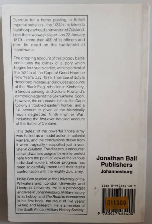 The Road to Isandlwana by Philip Gon