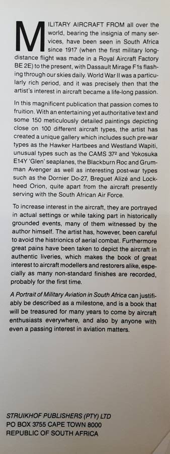 A Portrait of Military Aviation in South Africa by Ron Belling