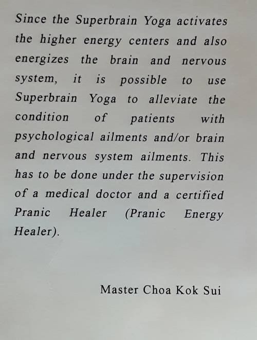 Master Choa Kok Sui Superbrain Yoga