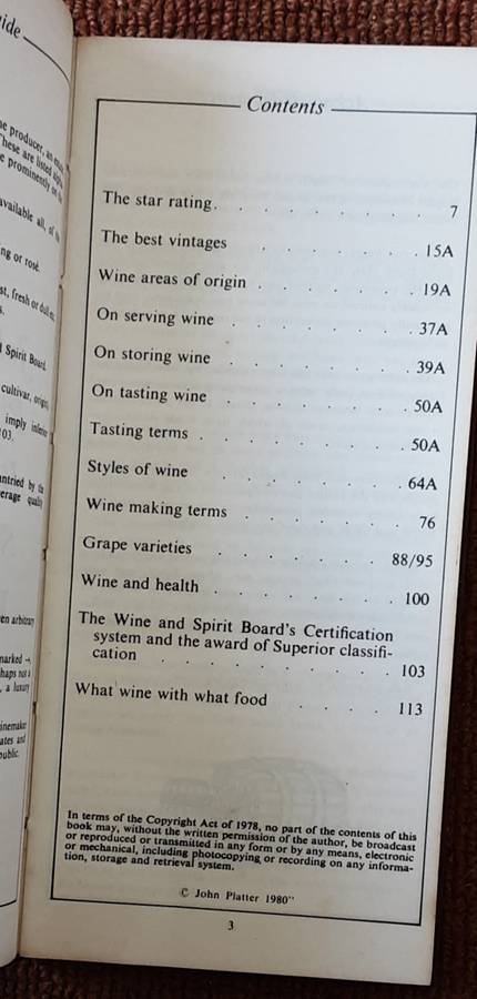John Platter`s Book of South Africa Wines 1st Edition 1980 ***SCARCE SIGNED COPY***