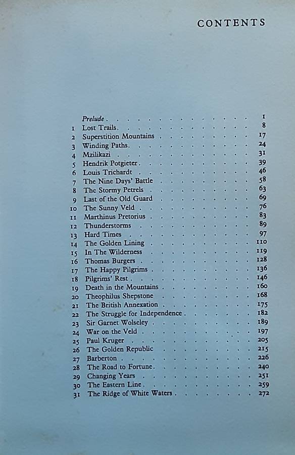 Lost Trails of the Transvaal by T V Bulpin **Signed Copy**