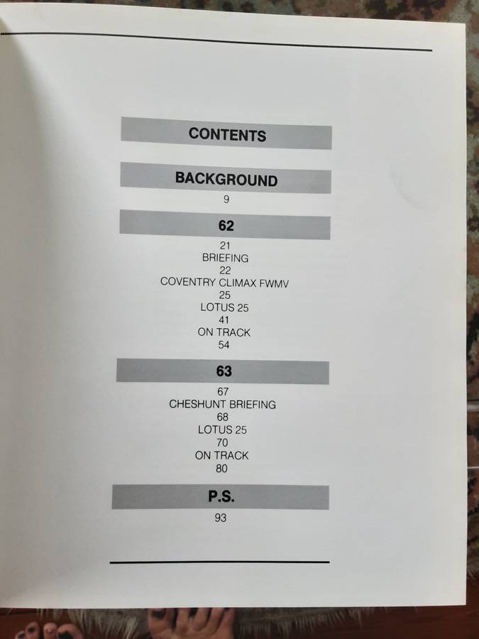 Lotus 25 Climax FWMV A Technical Appraisal by Ian Bamsey