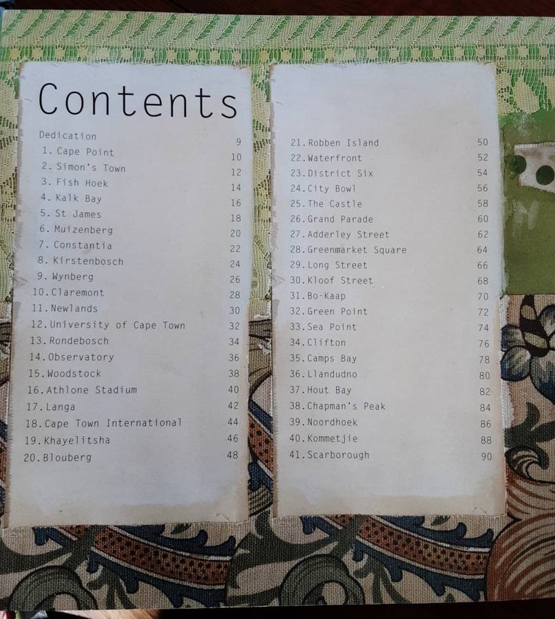 Cape Town an Illustrated Poem by Julia Grey