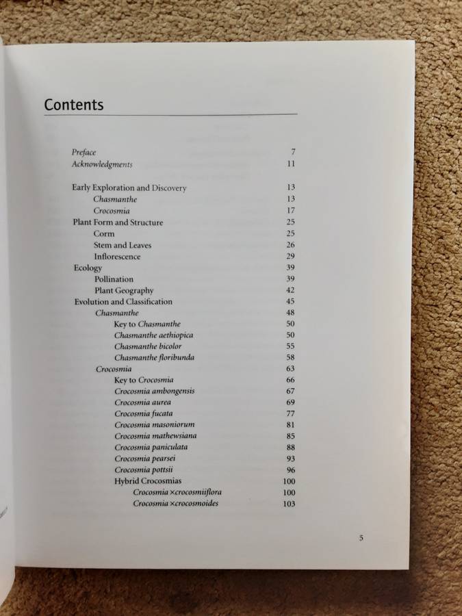 Crocosmia and Chasmanthe by Peter Goldblatt, John Manning and Gary Dunlop