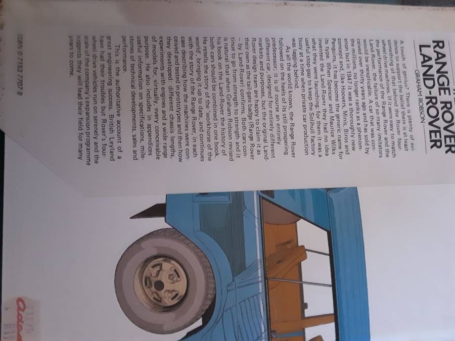 The Range Rover Land Rover by Graham Robson