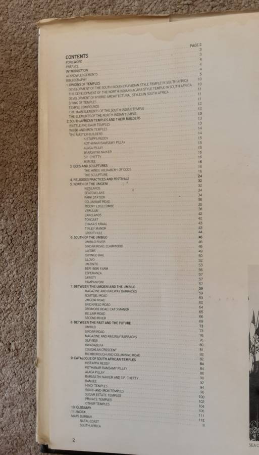 Traditional Hindu Temples in South Africa by Mikula, Kearney and Harber **Signed by Mikula**