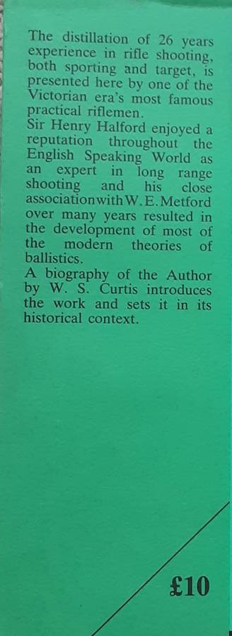 The Art of Shooting with The Rifle by Sir Henry St John Halford 1888