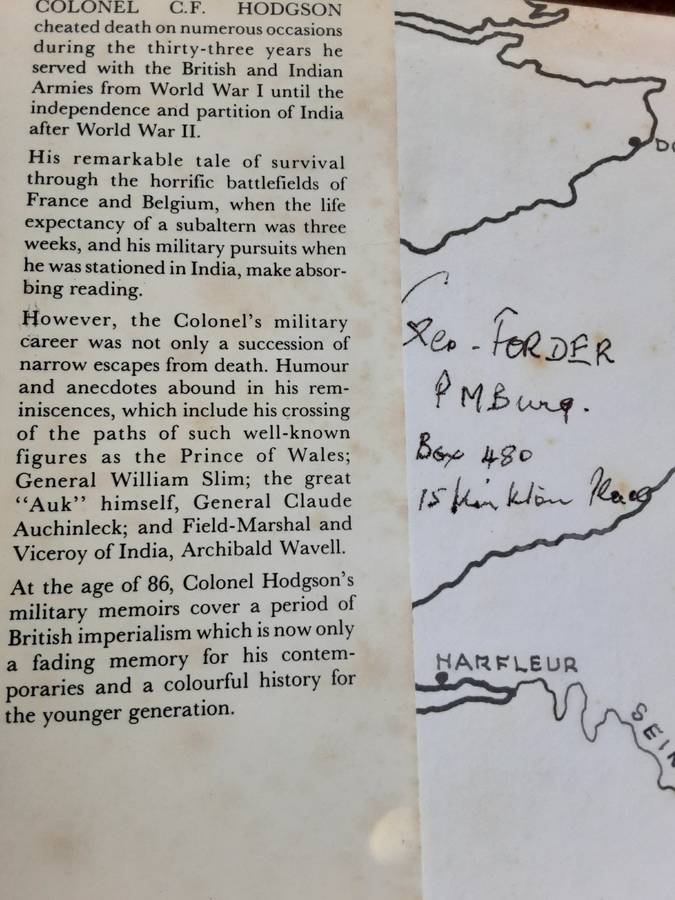 From Hell to the Himalayas by Colonel C F Hodgson **Signed copy**