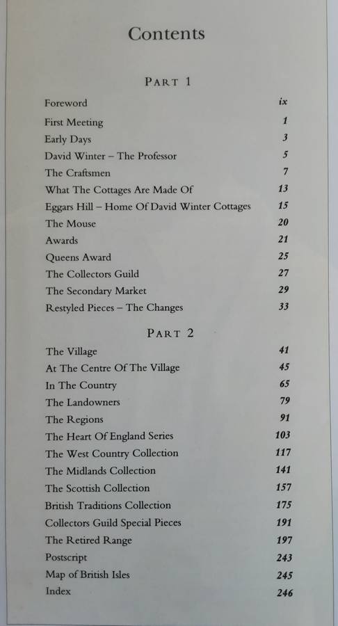 Collecting David Winter Cottages by John Hine