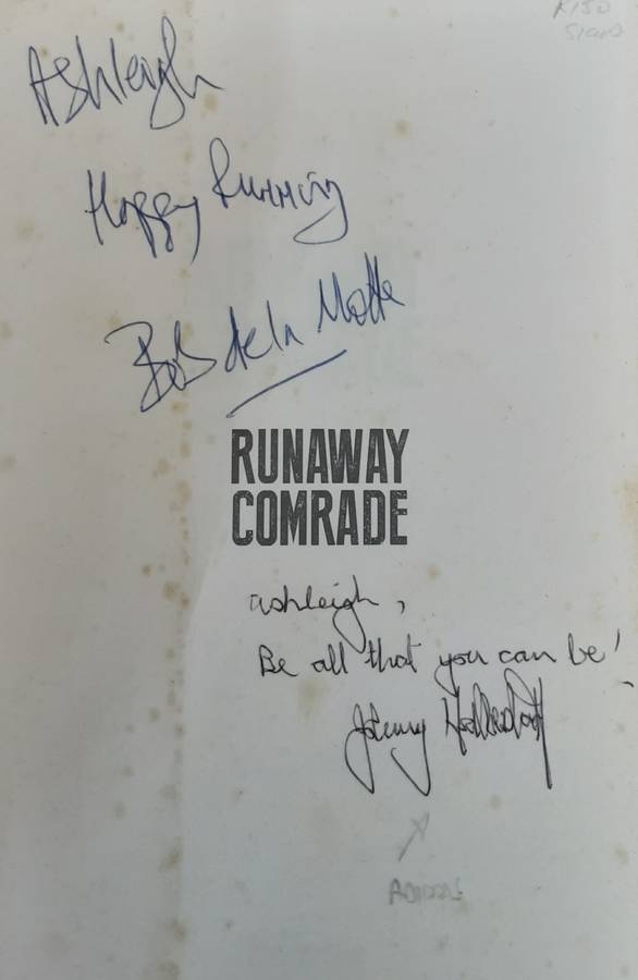 Runaway Comrade by Bob de la Motte **SIGNED COPY**
