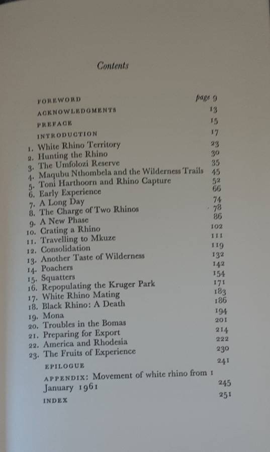 The White Rhino Saga by Ian Player