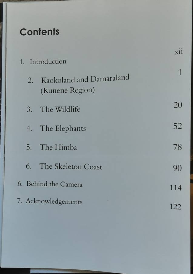 The Realm of the Desert Elephant,  Kaokoland and Damaraland by Chris Wildblood